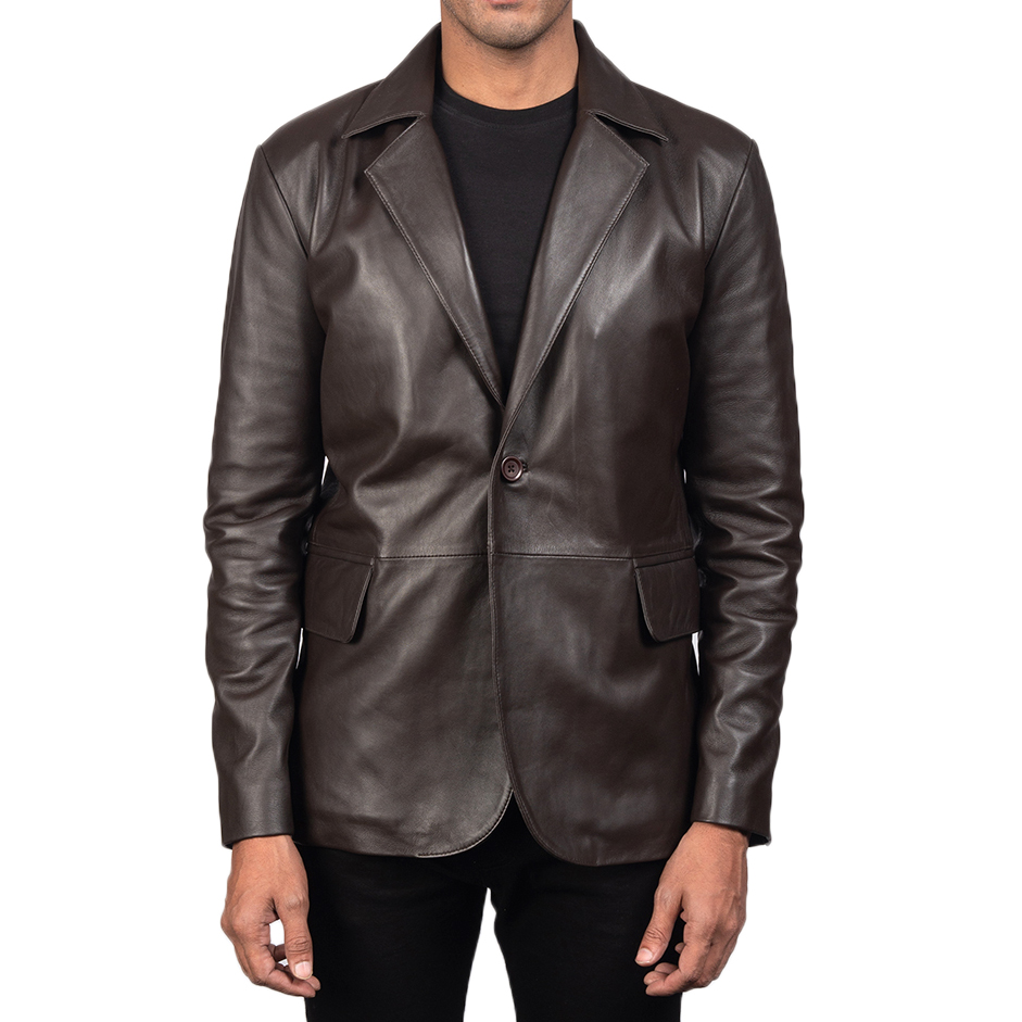 Leather Blazer